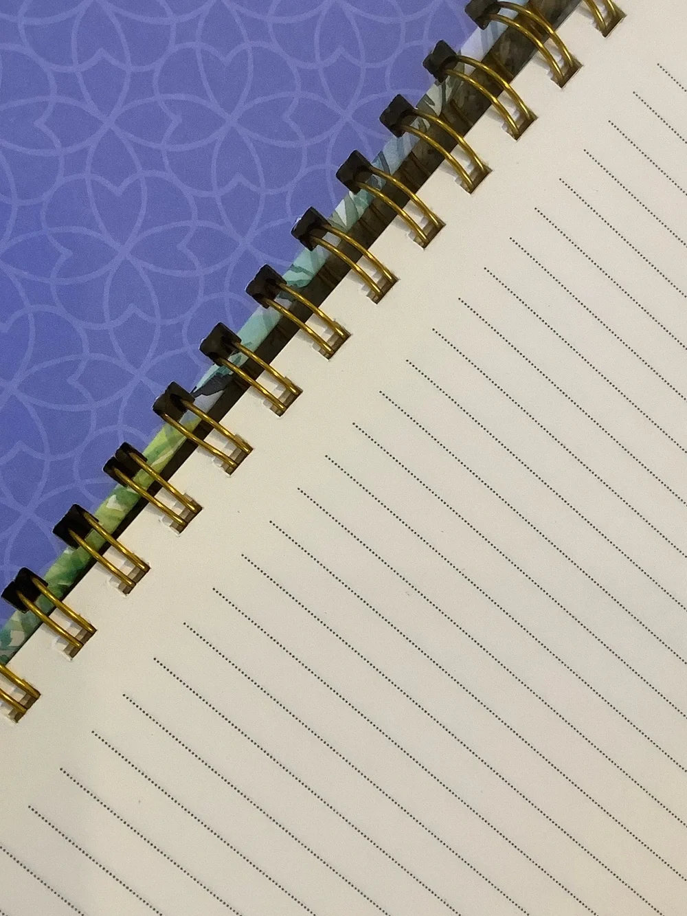 Clementine Tropical Carribean Floral Spiral Notebook Lined Journal NWT ~120pgs